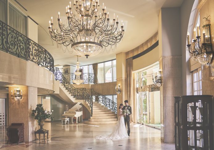 ゲストも安心のホテル併設の式場